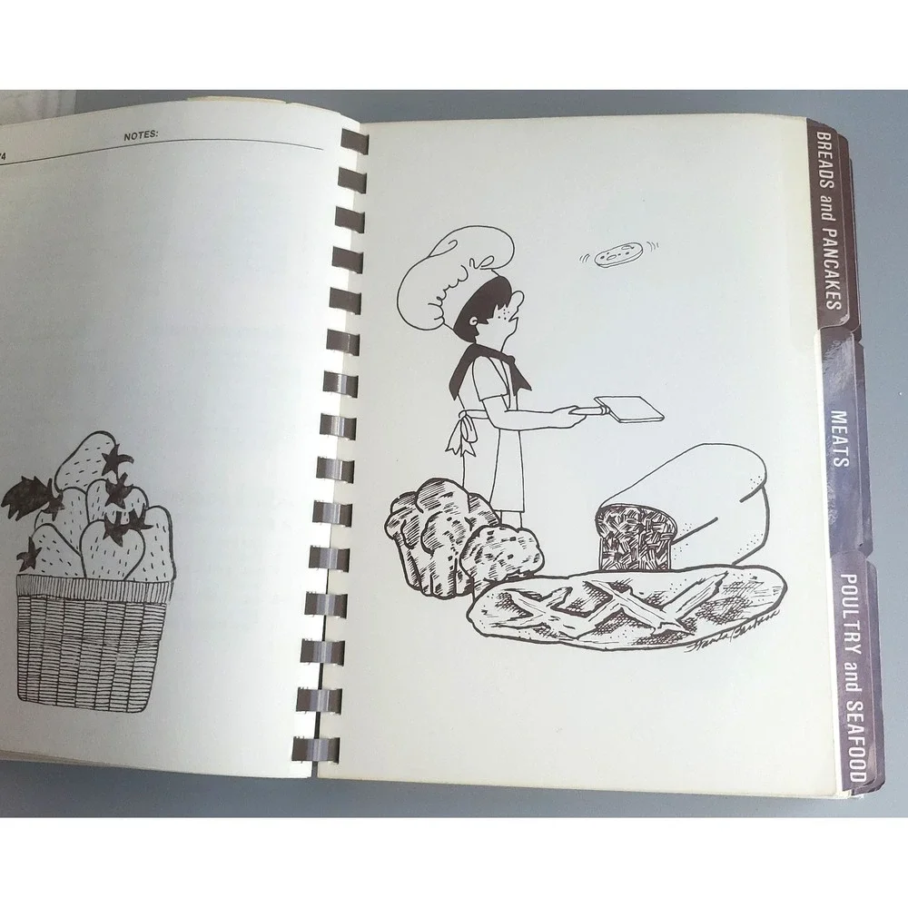 Vintage 1982 Spiral A Taste of Palm Springs Cookbook CA Desert Celebrities Post